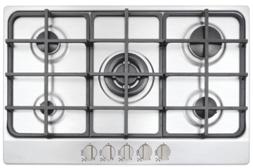 Kitchen with Gas Stove 5 Burner