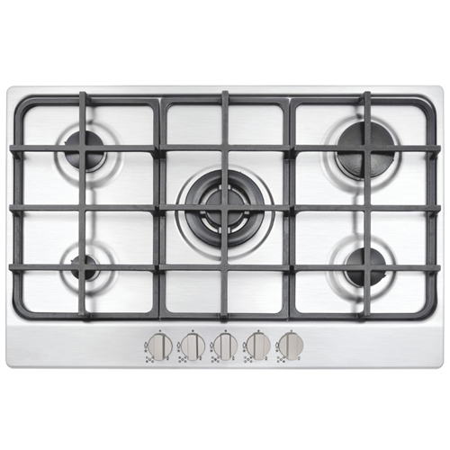 Kitchen with Gas Stove 5 Burner