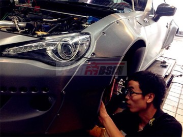 2012-2014 FRS / GT86 / BRZ RBY II Style Fiber Glass Fender Flare