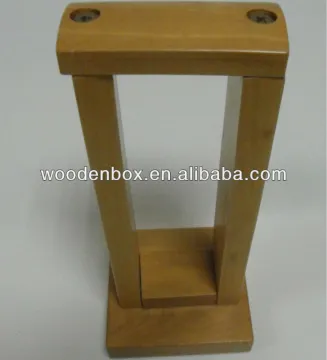 HR wooden headphone stand,headphone dispaly
