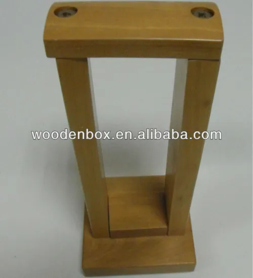 HR wooden headphone stand,headphone dispaly