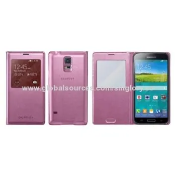 Original Leather Mobile Phone Cases for Samsung Galaxy S5, Experienced Stitching/OEM Orders Welcomed