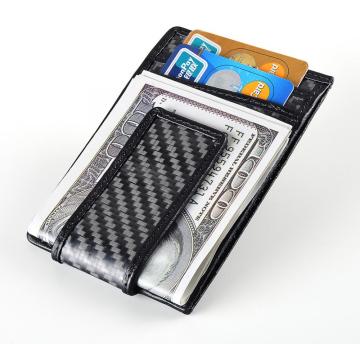 Carbon fiber RFID Blocking card holder