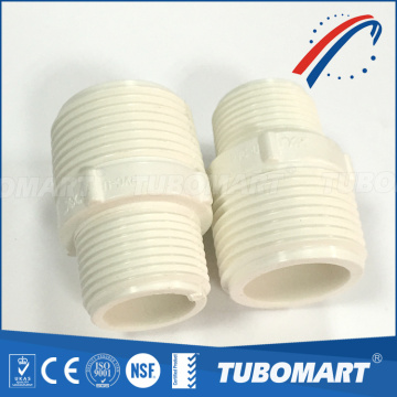 Large stock Water system flexible elbow tee pvc connector with Rohs UL