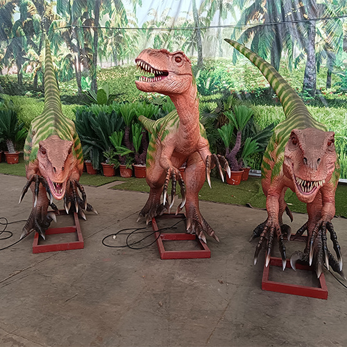 Life-Size Velociraptor Model for Sale