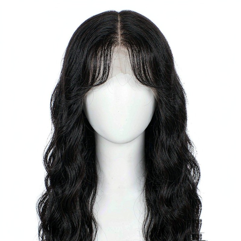 Water Wave 2x6 Lace Closure Wig 100% Human Hair