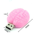 Unidad flash USB con forma de cerebro personalizada