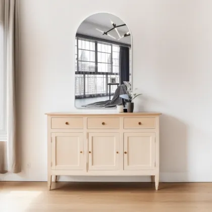 Arch home decor wall mirror