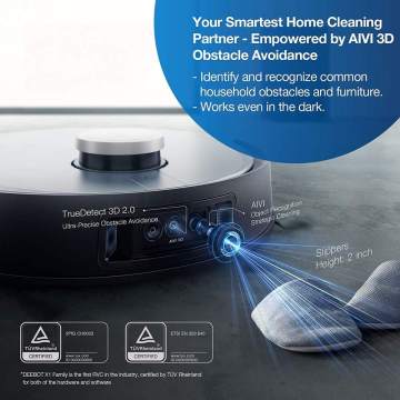 스마트 ecovacs deebot x1 로봇 진공 청소기