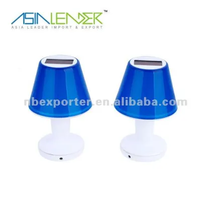 Solar desk lamp with 11 LEDs
