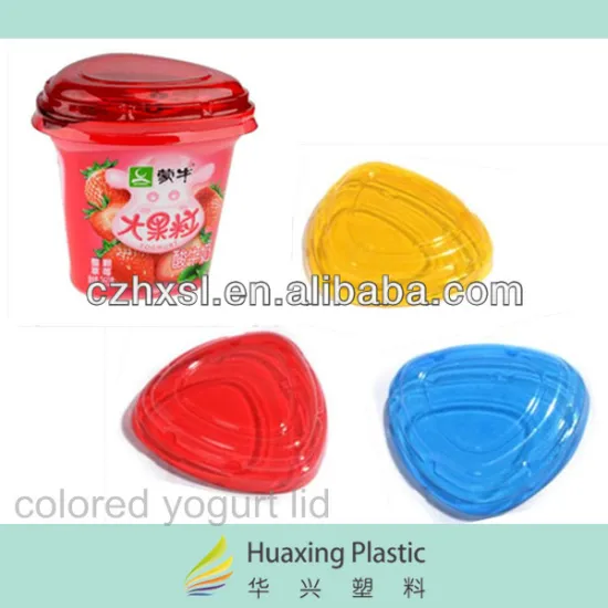 PVC PET sheet for colored plastic yogurt ice cream cup lid