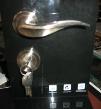 Maniglia porta legno