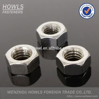 Galvanized carbon steel and stainless steel Hex nut bsw/unc