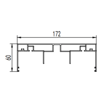 Aluminium -Schiebefenster Aluminiumprofilextrusion stirbt