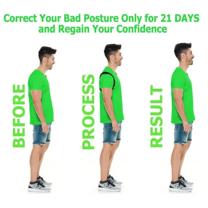 Comfortable Chest Support Brace Belt for Posture Correction and Sports