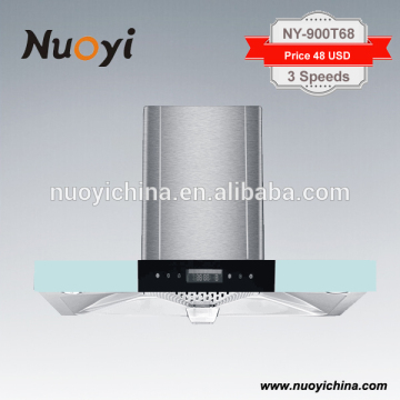 NuoYi NY-900T68 Filter material pacific chinese kitchen exhaust range hood