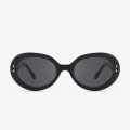 Oval Acetate Sunglasses Women
