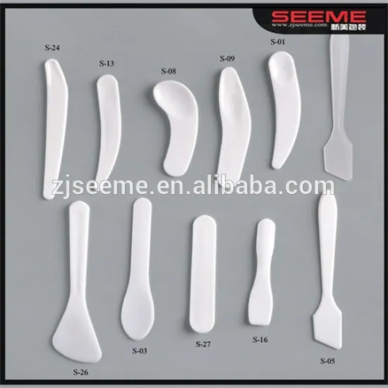 50G pp cosmetic jar and cosmetic face mask spatula