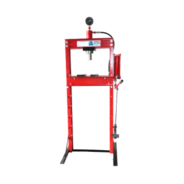 Hydraulic Shop Press with Foot Pump - 20 Ton Steel Workshop Manual