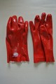 Tanie rękawice powlekane wkładki PVC 14