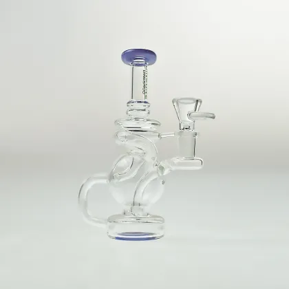 Smoking Glass Water Pipe Smoking Set Heady Glass Glass Art Borosilicate Pipe Wholesale Glass Water Pipe Recycler Water Pipe