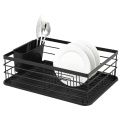 Modern Wood Handle Dish Rack and Drain Board