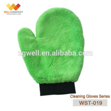 WST-019 Super clean Microfiber bath wash gloves,for kitchen,household,floor and furniture,pet,car cleaning,microfiber chenille