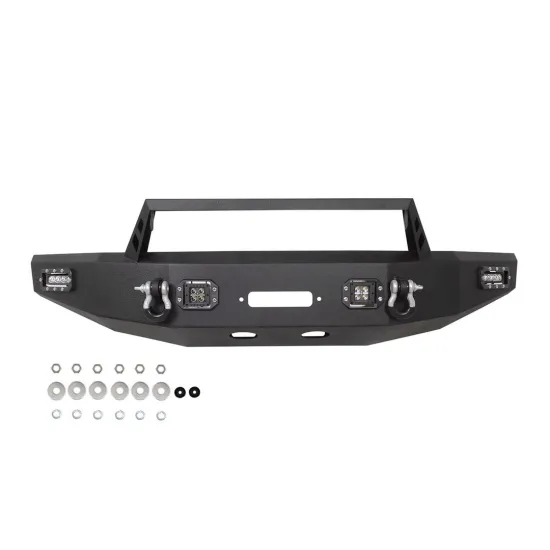 Front Bumper Guard with Light for Dodge Ram 1500 Pickup