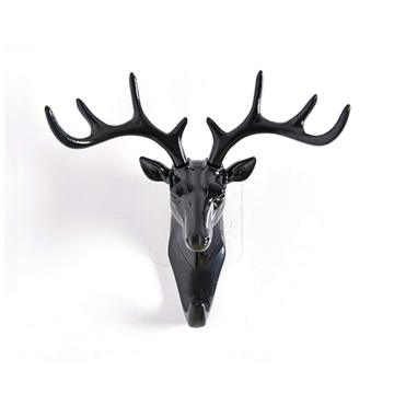 Deer Antler Wall Hook - Multi-Purpose Key Hanger and Coat Rack