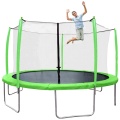 12ft interior ao ar livre barato criança pulando trampolim