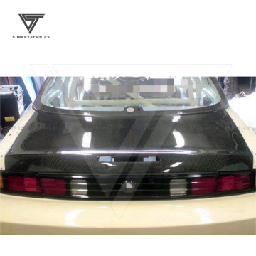 Trunk z włókna węglowego Bez hamulca otwór na Nissan Silvia S14 1994-1998