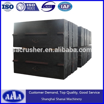 impact crusher spare parts high chrome blow bar crusher hammer for PF Series Impact Crushers