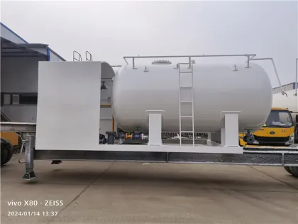4 tons Mobile LPG Skid Filling Station
