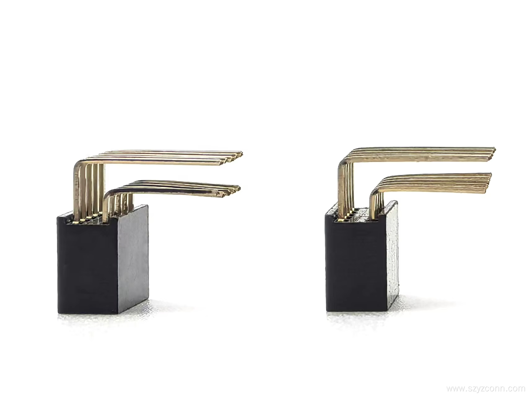2.54mm Female Header Connector Right Angle 10P