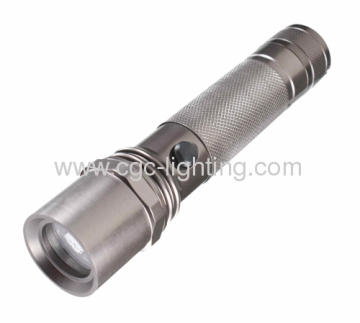 3w High Power Rechargeable Aluminum Led Torch Flashlight 