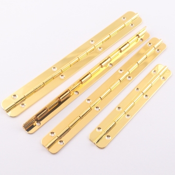 180 Degree Gold Metal 15cm Piano Hinge for Wooden Case
