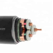 Высокое напряжение 26-35 кВ бронированное подземное медное кабель