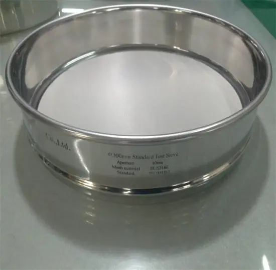140 mesh stainless steel durable test sieve