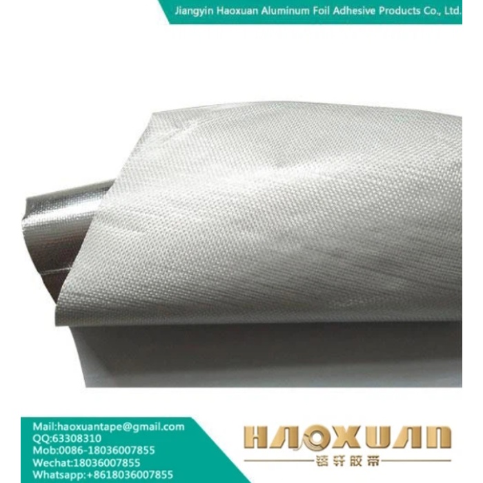 قماش رقائق الألومنيوم الألياف الزجاجية