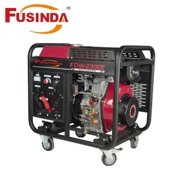 5kw Portable Type 190A Diesel Welder Generator