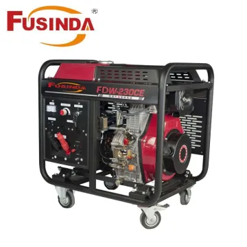 5kw Portable Type 190A Diesel Welder Generator