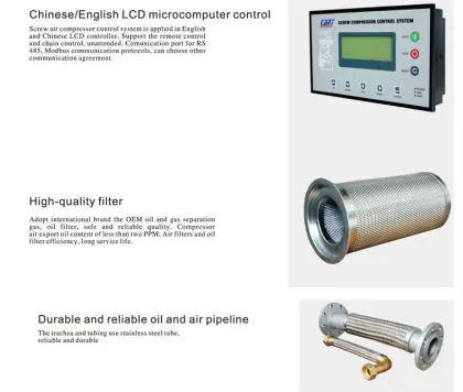 screw air compressor 22KW/30HP (Rotorcomp Air end)