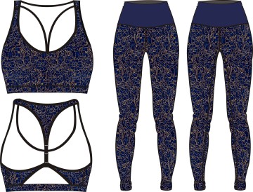 Wholesale price customized fitness athleisure yoga bra