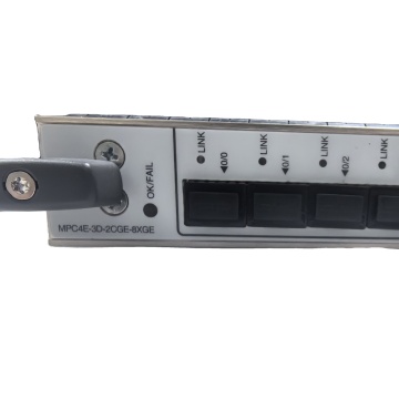 Utilizado Juniper MPC4E-3D-2CGE-8XGE 2X100GBE y 8X10GBE para MX480 MX960