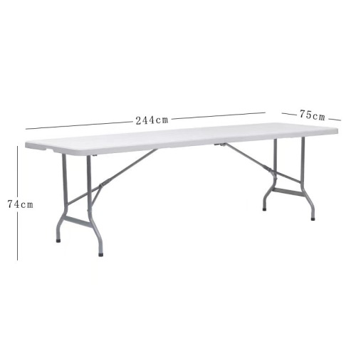 Outdoor Furniture Folding Table HDPE Plastic