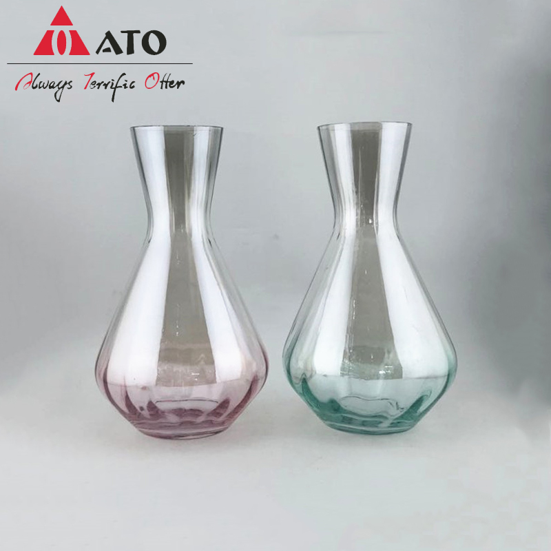 Decoração da casa hidropônica do vaso de vaso de vidro