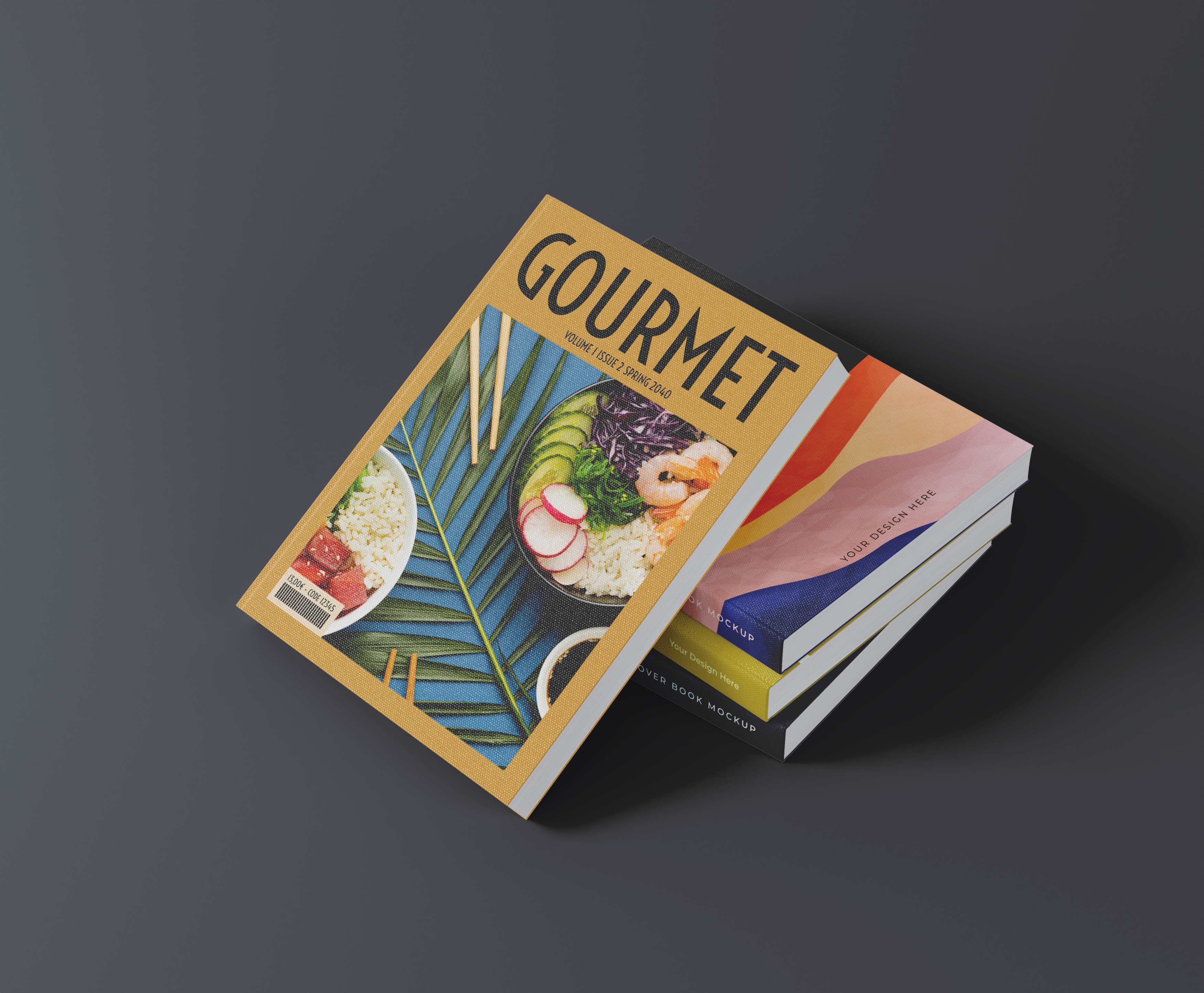 Customizable color combination for magazine