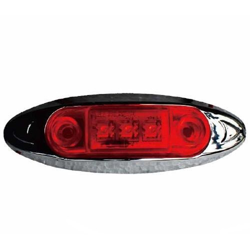 એલઇડી 12 વી અને 24 વી બ્રાઇટનેસ લેમ્પ સાઇડ માર્કર લાઇટ્સ ટ્રક્સ ક્લિયરન્સ લાઇટ પોઝિશન લેમ્પ