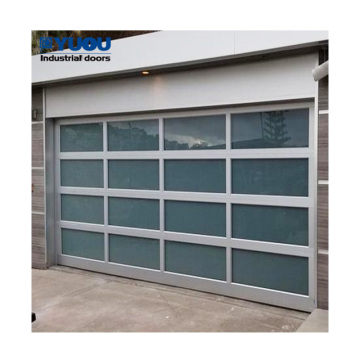 16x10 ft Village & Villa Garage Door: Tempered Insulated Glass & Aluminum