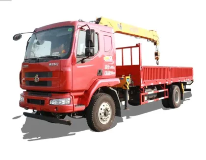 Dongfeng 13.5 Meter Boom Truck Mounted Crane